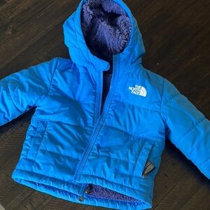 The North Face Vibrant Blue Hooded Jacket